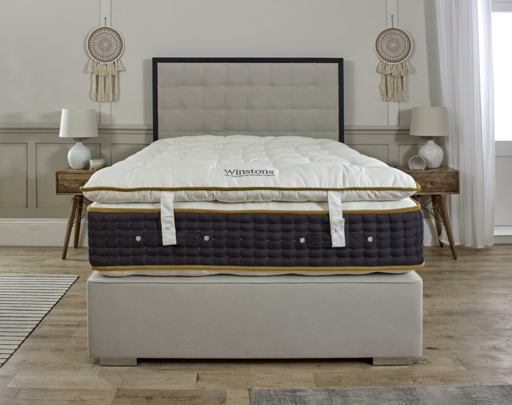 buy a winstons luxury pillow top mattress, natural mattress