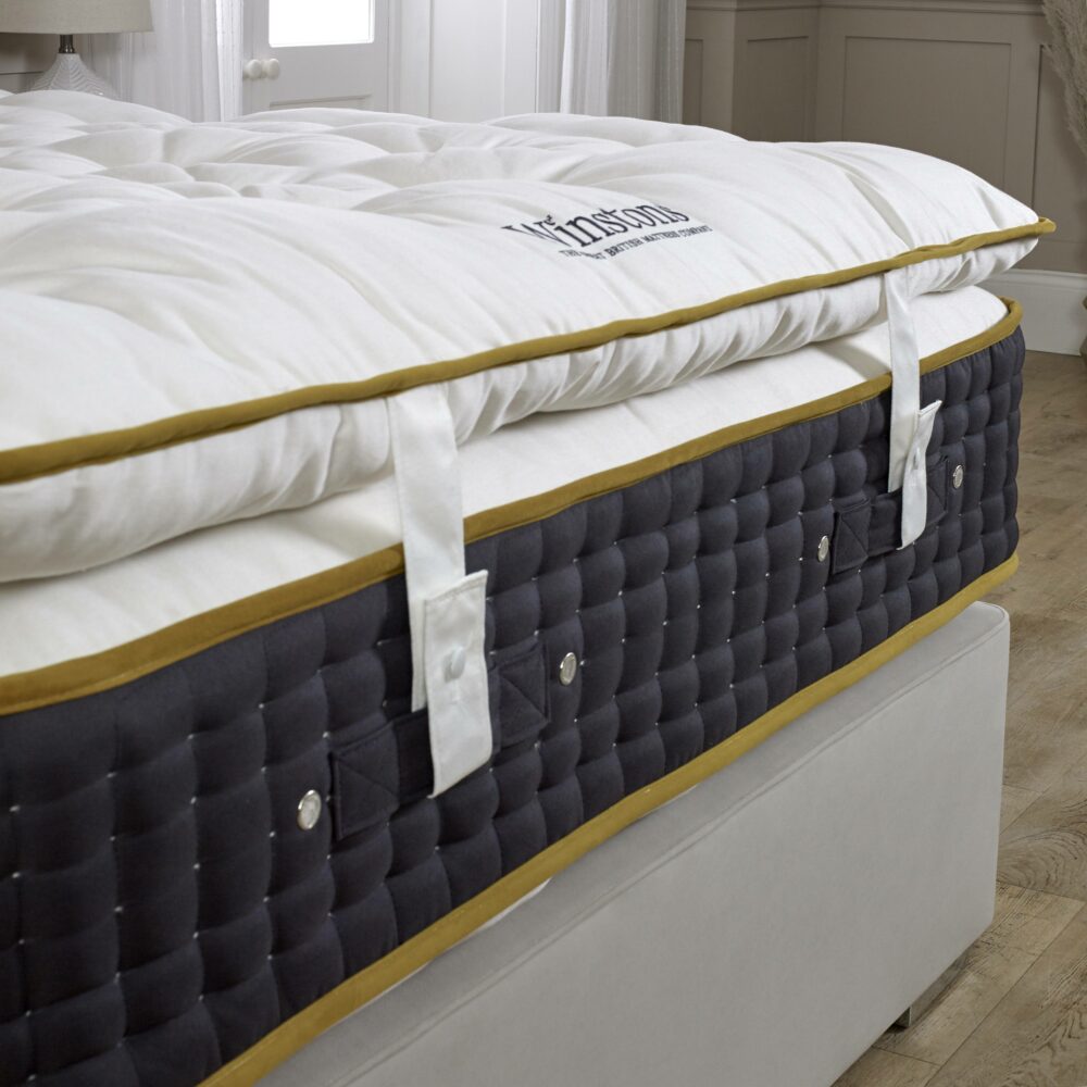 buy a winstons luxury pillow top mattress, natural mattress