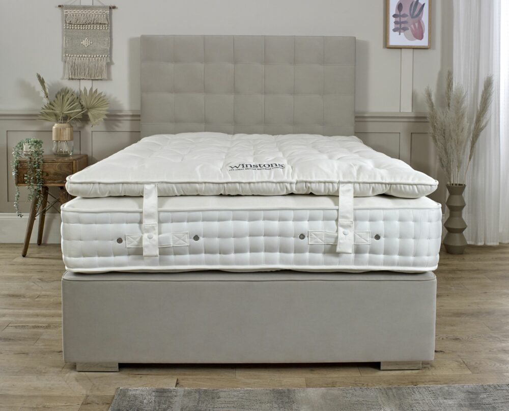 buy a winstons luxury pillow top mattress, natural mattress