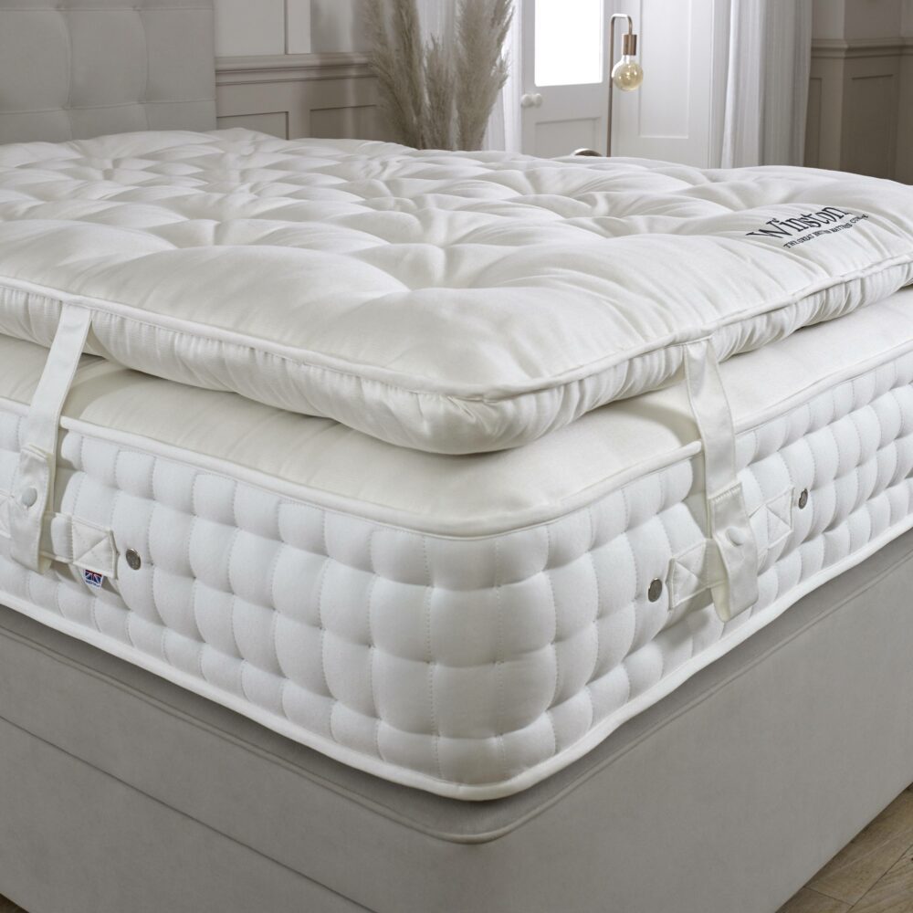 buy a winstons luxury pillow top mattress, natural mattress