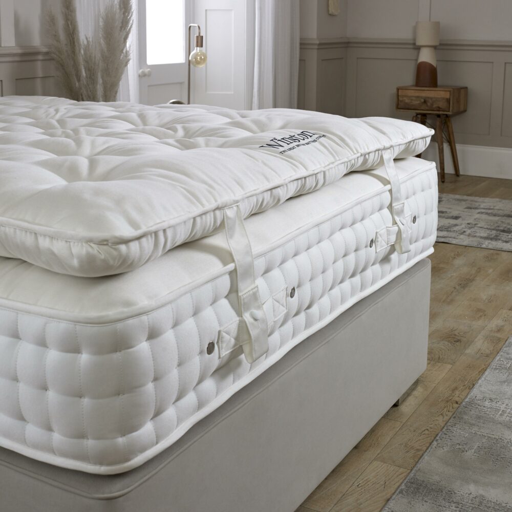 buy a winstons luxury pillow top mattress, natural mattress