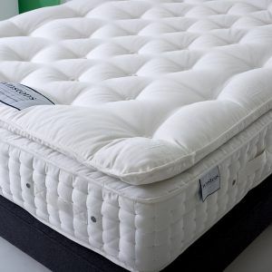 handmade pocket spring pillow top luxury mattress,