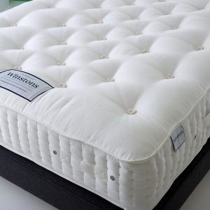 Buy Winstons Beds 5 row hand-stitched pocket spring mattress, Double, Kingsize, Super king at winstonsbeds.com