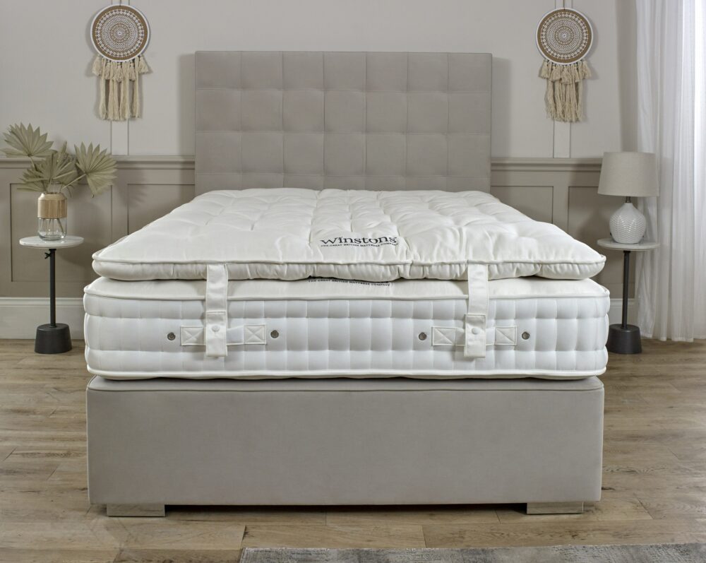 buy a winstons luxury pillow top mattress, natural mattress