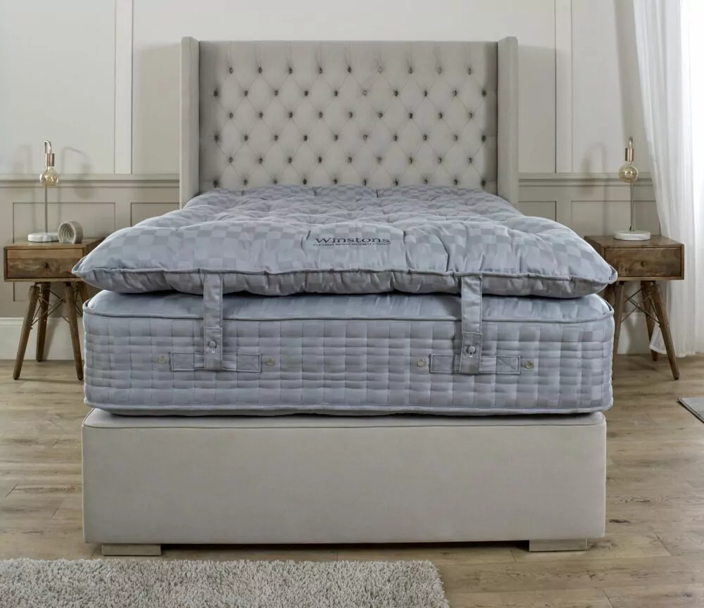 buy a winstons luxury pillow top mattress, natural mattress